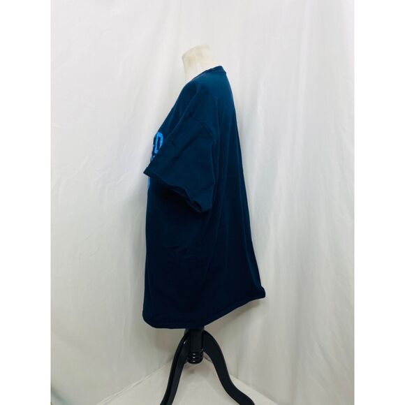 Champion Men’s Shirt Blue Short Sleeve Crewneck Athletic Size XXL - Picture 5 of 6